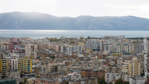 Vlorės miestas Albanijoje