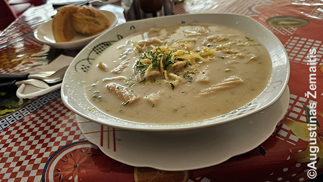 Sopa de Mani (riešutų sriuba)