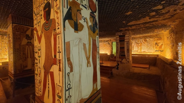 Karalienės Nefertari kapas prie Luksoro