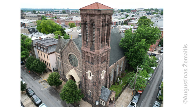 Šv. Andriejaus lietuvių bažnyčia - viena trijų Filadelfijoje