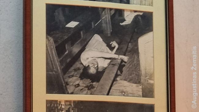 Vigano Krisologų šeimos muziejuje - bažnyčioje nužudyto jų senatoriaus nuotrauka