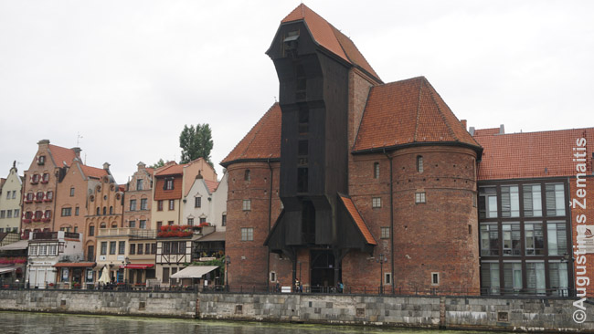 Didysis Gdansko kranas - vienas miesto simbolių
