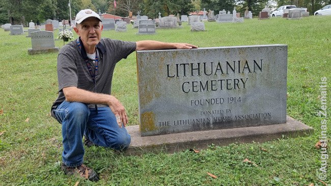 Vest Frankforto lietuvių kapinėse