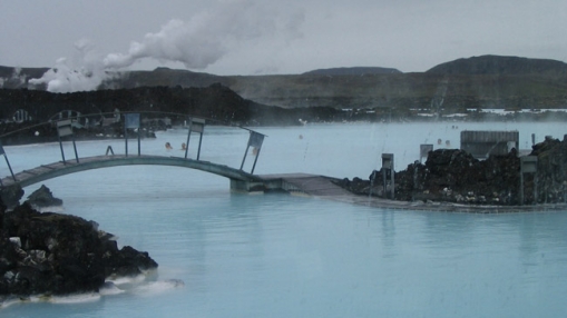 Žydrosios lagūnos maudykla Islandijoje