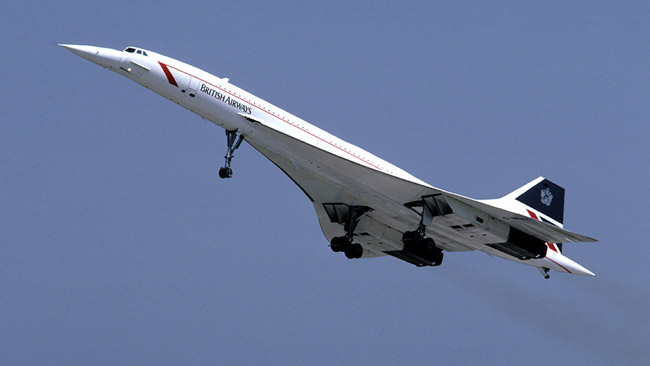 Concorde lėktuvas