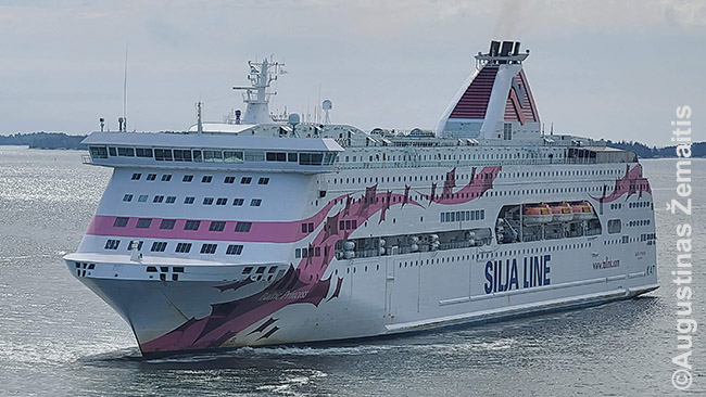 "Silja"linijų Baltic Princess keltas, talpinantis 2800 keleivių