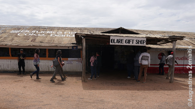 Kenijos suvenyrų parduotuvė