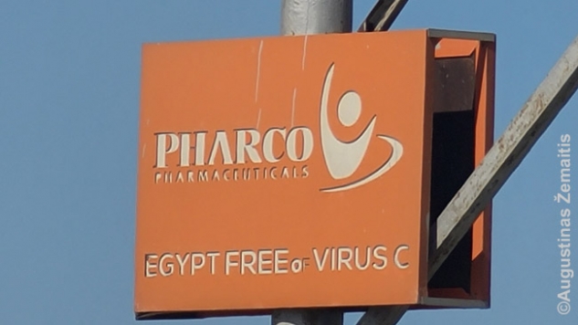 Surimuota reklama Egipte