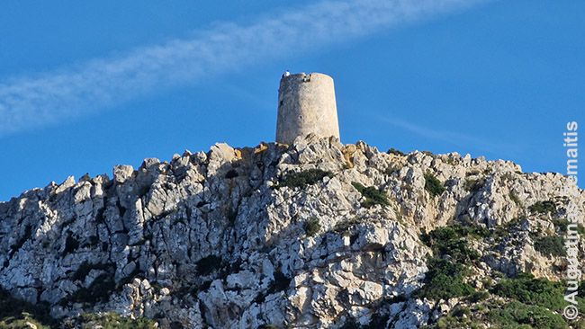 Piratų stebėjimo bokštas Formentoro pusiasalyje