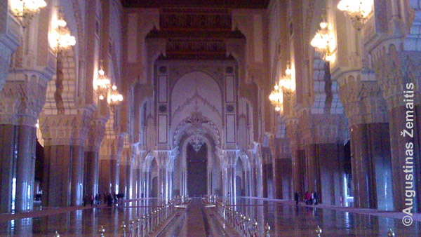 Karaliaus Hasano mečetė Maroke