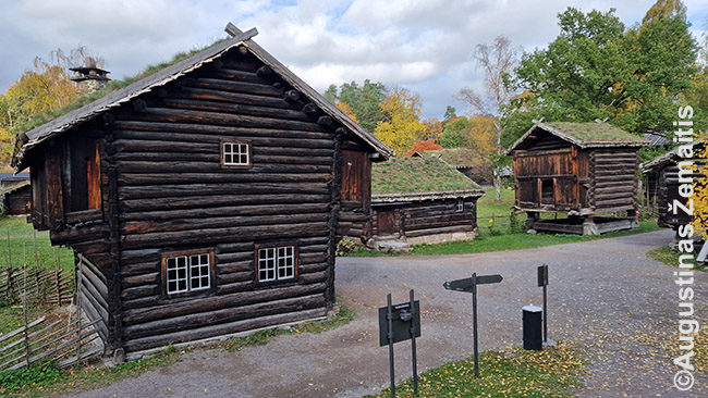 Norvegų Rumšiškės - liaudies muziejus Osle
