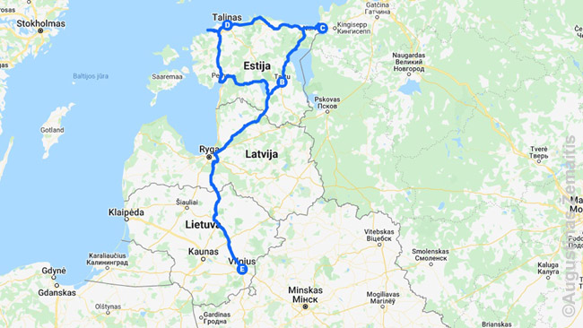 Ilgas savaitgalis Estijoje (mano kelionė). Latvija čia tik greitai pravažiuota