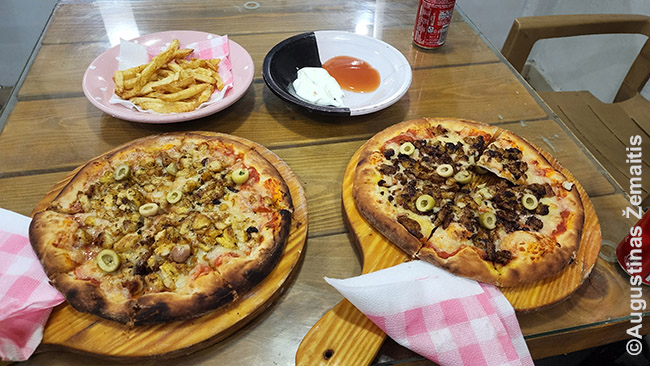 Taip Tunise patiekiama pica