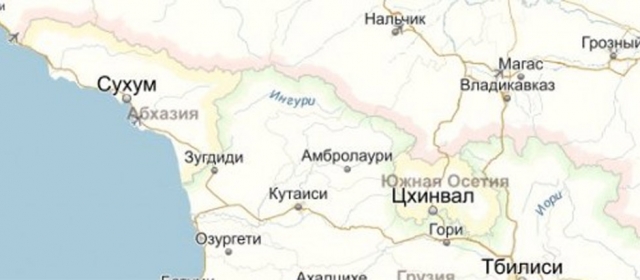 Rusijos užsienio politika Yandex žemėlapiuose