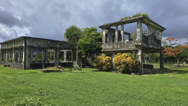 Apleistas cukranendrių plantacijos štabas