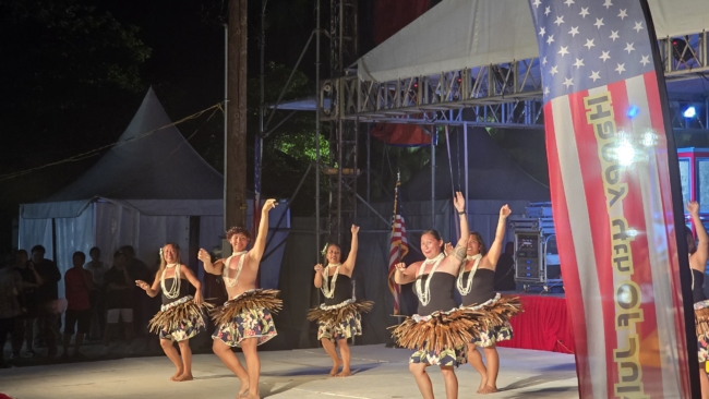 Šokiai išlaisvinimo dienoje