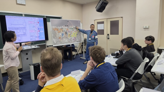 Paskaita prieš Fukušimos turą