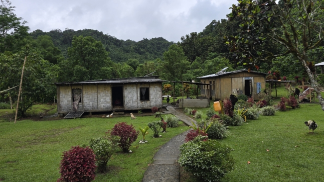 Tik laivu pasiekiamam Fidžio kaime