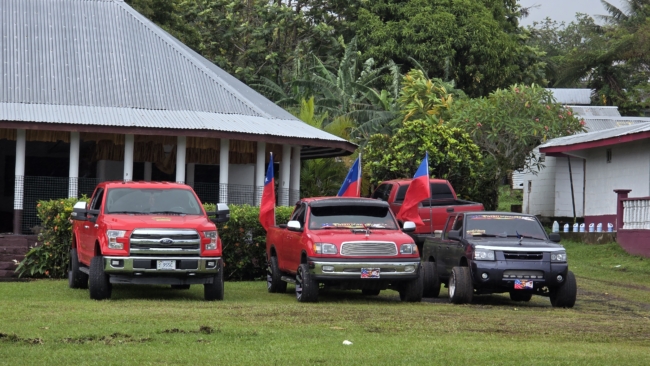Ir Amerikos Samoa populiarios Samoa vėliavos