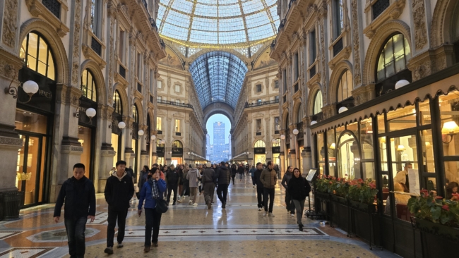 Viktoro Emanuelio II galerijos Milane
