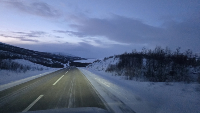 Nuostabus kelias pakeliui į Abisko
