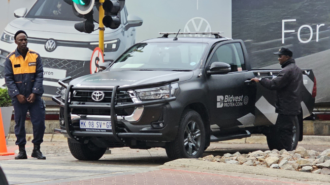 Melrose Arch rajono įvažiavimo sargyba
